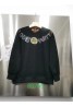 LV Fashion Trend High Quality Round Neck Versatile Casual Long Sleeve Sweater