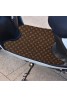 gucci Lv kenzo burberry Electric car mats foot pedals universal non-slip cute cartoon mats can be freely cut