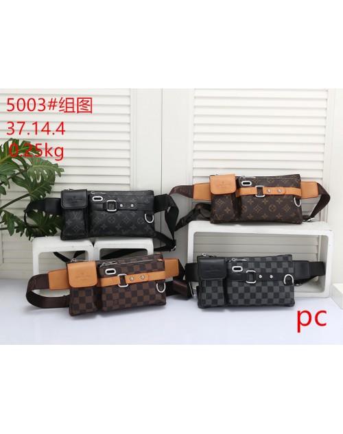 LV fashion men bag