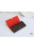 Louis Vidon Long Wallet Fashionable Monogram Damier Wallet Can store cards, business cards, coins, etc