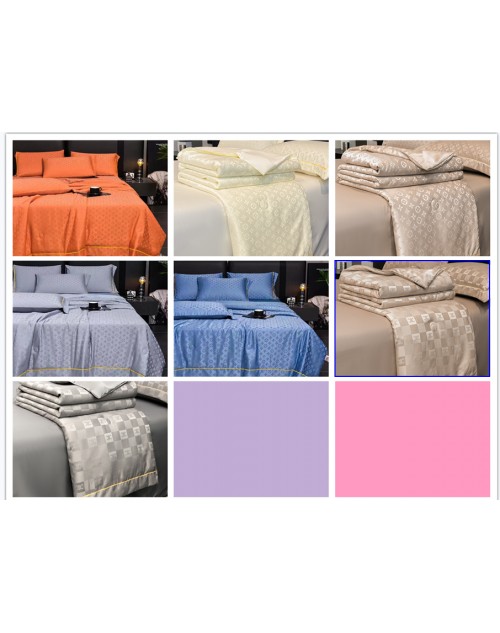 Louis Vuitton Bedspread Washable Futon Scandinavian Hotel Taste Reversible Covering Bedding Cover
