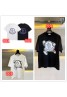 Moncler t-shirt black and white simple monogram popular fashion