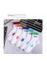 nike adidas Socks men's medium tube wear-resistant breathable socks 5 pairs