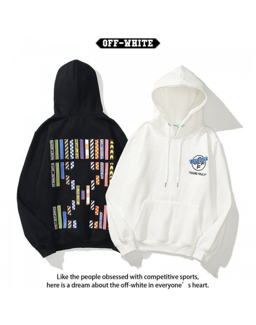 off white clothes European hoodie base fashion brand