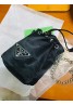 Prada bag new drawstring bucket bag accessories bag women's small bag 14*12cm
