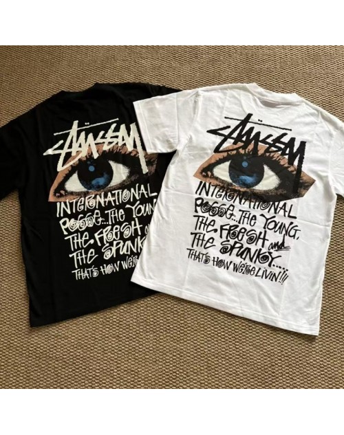 Stussy T-shirt Product Code：X-LI-STU-59487When confirming stock and placing an order on whatsapp, please tell us the Product Code
