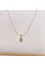 Iv saint Laurent Chanel necklace gold monogram popular gift