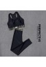 LV burberry off white Sports split two-piece women's trousers beautiful back fitness yoga clothes swimsuit
