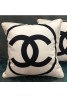 chanel LV Light Luxury Simple Letter Hotel Pillowcase Cushion 45*45cm