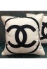 chanel LV Light Luxury Simple Letter Hotel Pillowcase Cushion 45*45cm